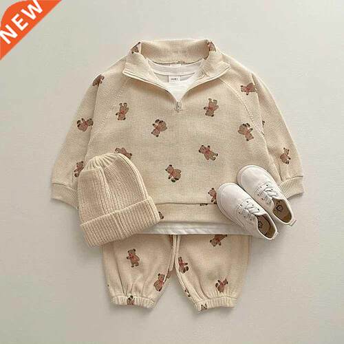 Spring Infant Baby Cartoon Clothing Sets Toddler Boys Girls