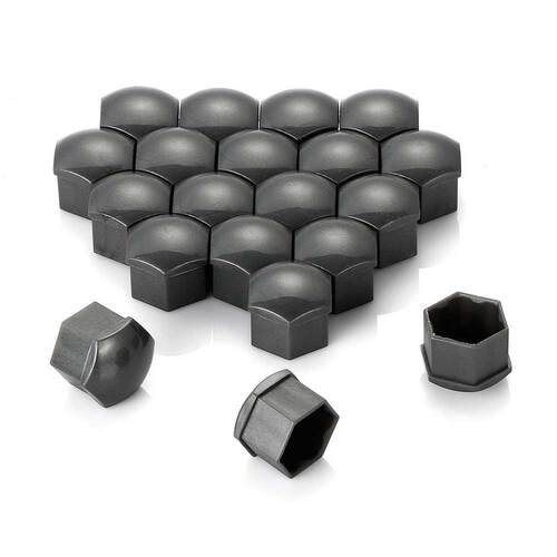 20Pcs Universal 17mm Plastic Car Wheel Nut vers Bolt Caps Fo