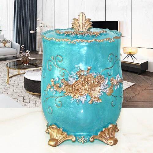 Storage Kitchen Trash Can Bathroom Desk Wastebasket Trash