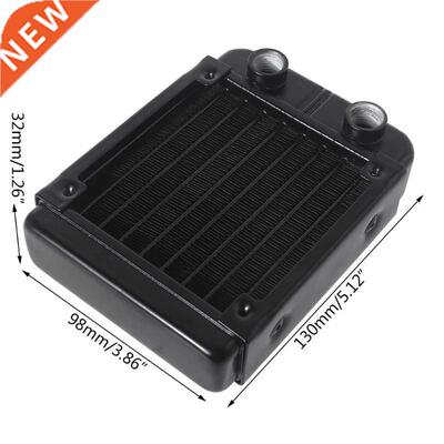 K1KF G1/4 Thread 90mm PC Water Heat Exchanger Computer Alumi