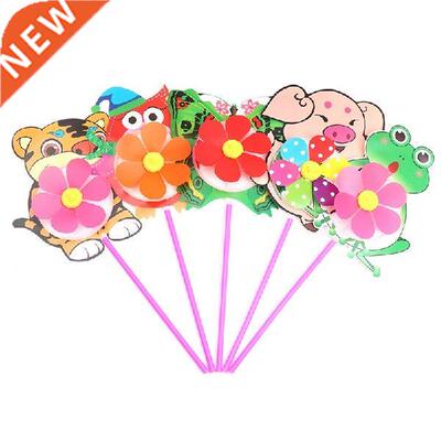 Colorful 3D Lovely Handmade Wind Spinner Windmill Toys For