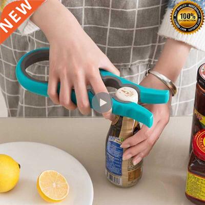 4 In 1 Lid Jar Opener Screw Cap Multifunction Bottle Opener