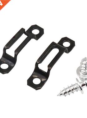 10pcs 2in1 Invisible Cabinet Connectors Metal Cupboard Hinge