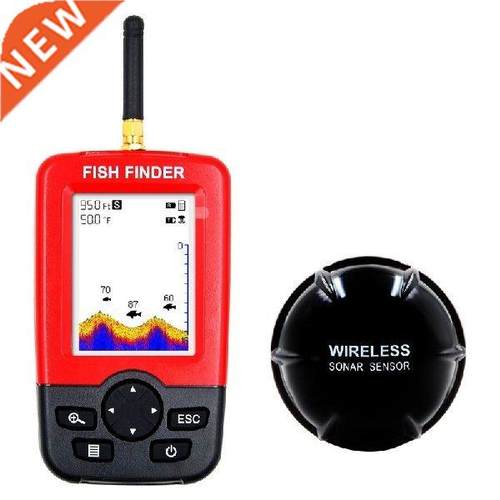 Wireless Sonar Sounder Fish Finder with Sensor 100m