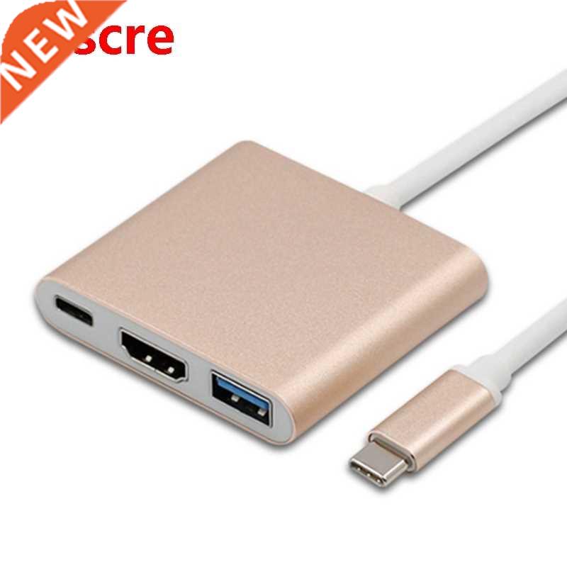 USB 3.1 Type-C Hub Adapter 3 n 1 Adapter HDM Compatble Ad