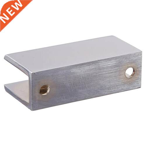 Rectangular 10-12mm Glass Shelf Clip Clamp Holder Support Br