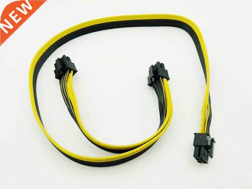 PCI Express 6Pin Male to Dual 8Pin 2Port Male Adapter GPU Gr