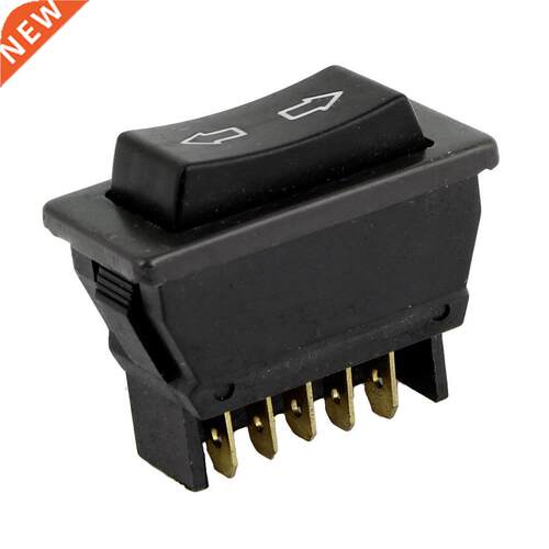 BlackMomentary 5 Pins Power Window Master Switch