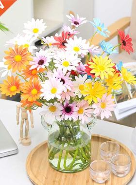 52cm white Daisy Non-woven Fabrics Flower Bouquet Artificial