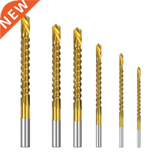 Sawtooth Drill Bit Set 3-8mm Woodworking Improve Working Eff