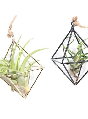 2021 Hand Made Wicker Rattan Flower Basket Green vine Pot Pl