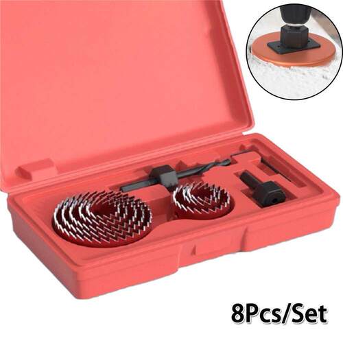 Carbon Steel Hole Saws Drill Tool Kit  Woodworking Tools
