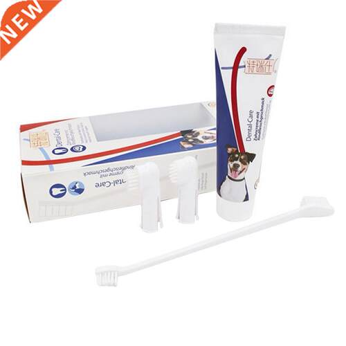 Pet Toothbrush Toothpaste Kit Dog Brush Addition Bad Breath