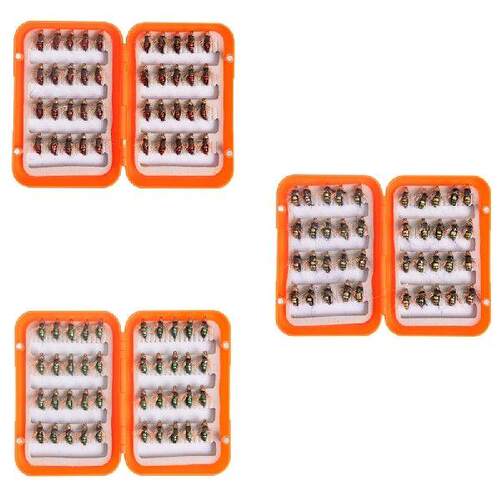 T4MF 40x Fly Fishing Flies Kit Fly Fishing Lures with Fly