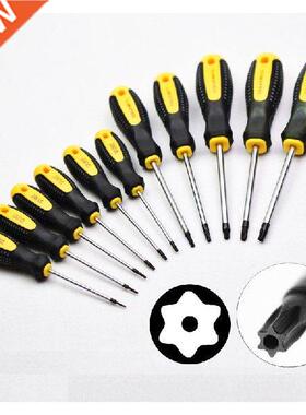 1PC Torx T5 T6 T7 T8 T9 T10 T15 T20 T25 T27 T30 Screwdriver