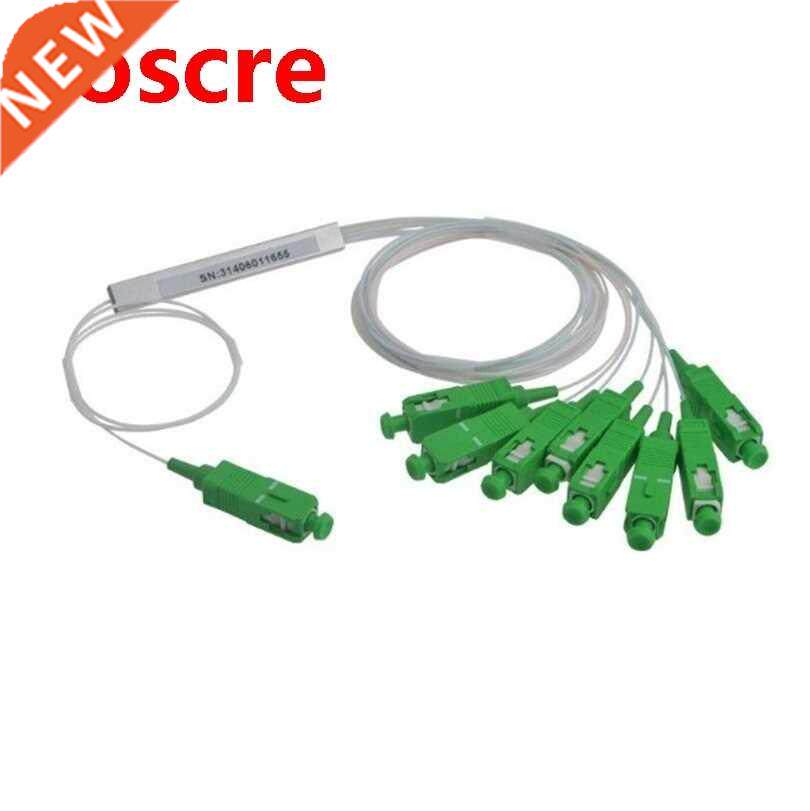 10pcs/lot 0.9mm Steel Tube Fiber Optic PLC Splitter 1x8 1x16