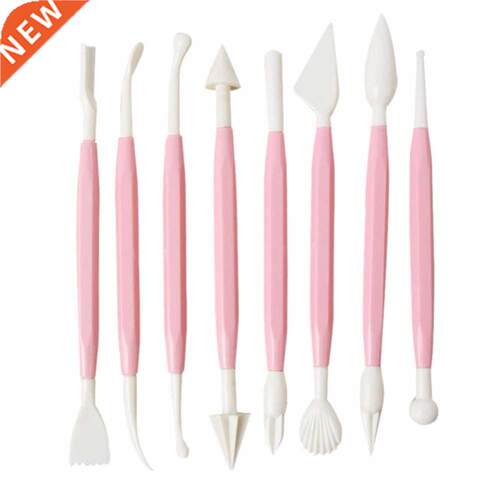 8pcs/Lot 16 Decorating Tool Patterns Fondant Cake Decorating