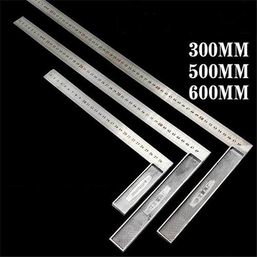 New Metal Steel Engineers Try Square Set Wood Measuring Tool