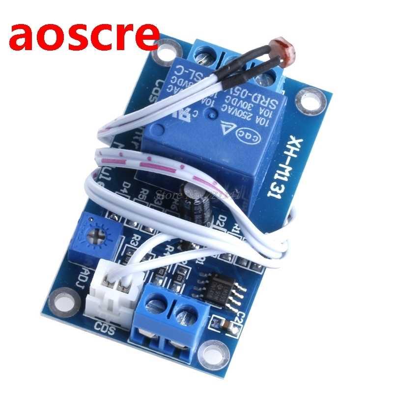 DC 12V Photoresistor Module Relay Light Detection Sensor Lig