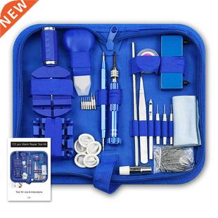 172pcs Watch Repair Tools Set Watch Clock Link Pin Bar Remov