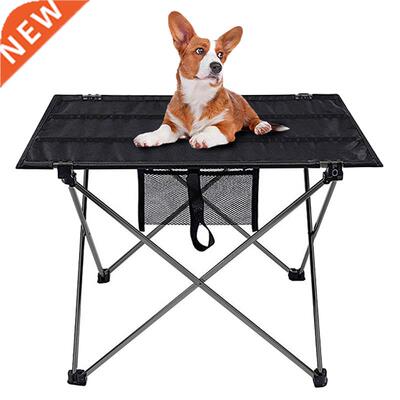 Mesa plegable para acampar al aire libre, mueble portátil,