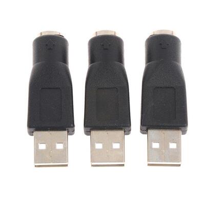 Pcs USB Male To For PS/2 Female Adapter Converter Usb Conne