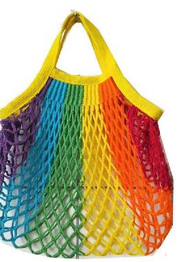 2020 New Mesh Shopping Bag Reusable String Fruit Storage