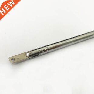 2pcs 130mm long 6 Section Telescopic Antenna Replacement For