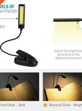 Bed Reading Desk-Lamp Book-Light Flexible LED Study-Room for