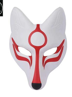 fox girl PU leather EVA fox mask cospaly masquerade props