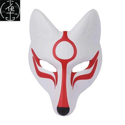 fox girl PU leather EVA fox mask cospaly masquerade props