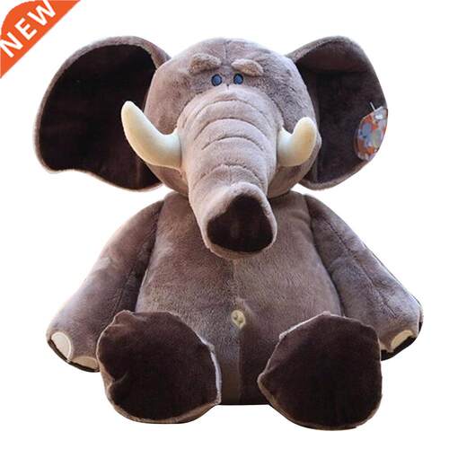 25CM Jungle Brothers Plush Stuffed Toy Elephant Animals Doll