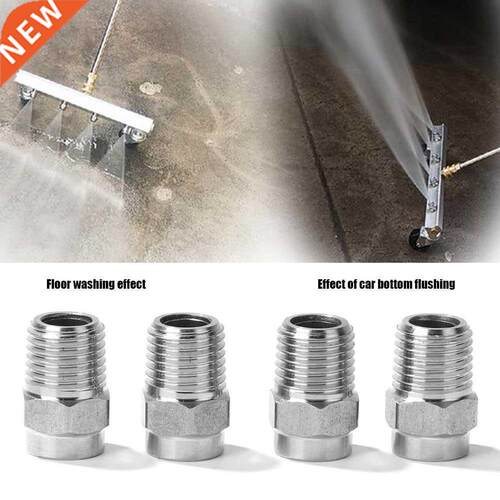 4pcs 4000 PSI Thread Type Replacement Spray Nozzle Tip 40 De