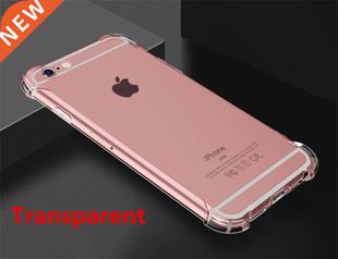 Super Shockproof Clear Soft Case for iPhone 5 5S 6 7 8 Plus