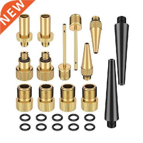 15/24Pcs Bicycle Tire Transfer Valve Adapter Mountain Bike
