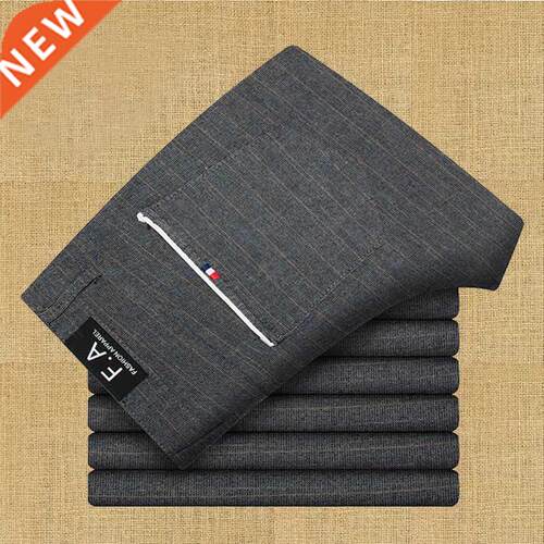 Pants Men Autumn Spring Business Casual Trousers Personality