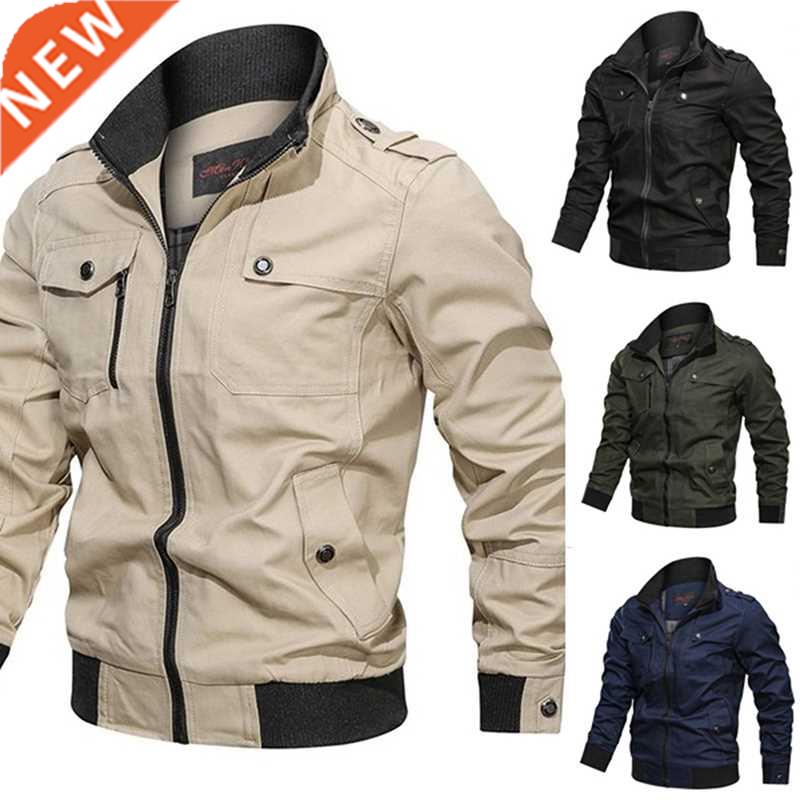 2022 Military Jacket Men Spring Autumn Cotton Windbreaker Pi