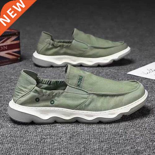 2022 New Old Beijing Cloth Men's Loafers Shoes Spring and Su