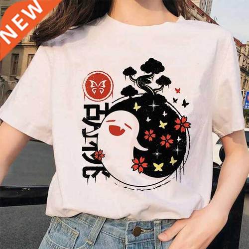Genshin Impact T Shirt Women Hot Game Graphic Tees Unisex Ka