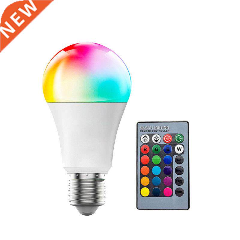 LED Colored Bulb Colorful Remote Control Bulb RGB Color Chn