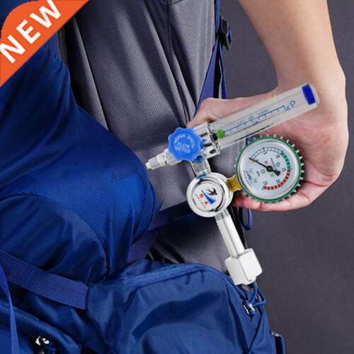 Oxygen Regulator Inhalator Pressure Gauge Flow Meter for inh