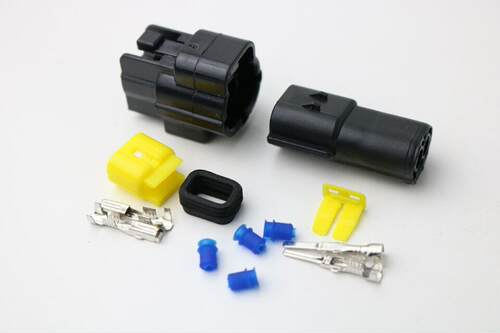2pin Automobile waterproof connector connector terminal wire
