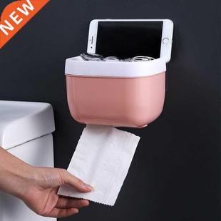 for Tissue Holder Storage Bathroom Mount Wall Waterproof
