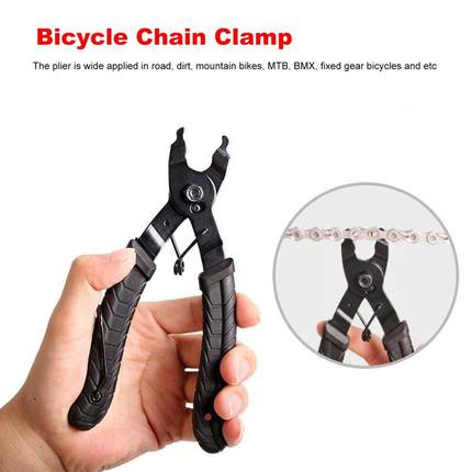New Bike Chain Quick Link Tool Clamp Button Mount Rivet