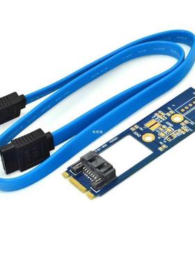 M2 SATA Adapter Convert Cd B-M KEY M.2 NGFF SATA SSD to 7P