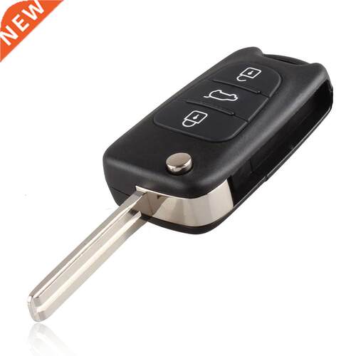 XRSHKEY Replacement Remote Car Key Shell 3 BT Flip Folding K