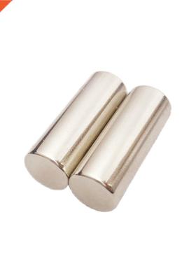 2PCS NdFeB Magnetic Rod Dia9.5x25.5mm D0.374" Cylin