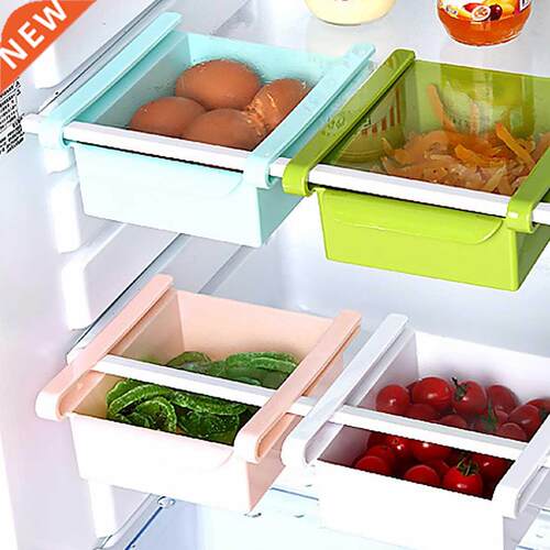 Fridge Under Shelf Storage Holder Container Home Refrigerato