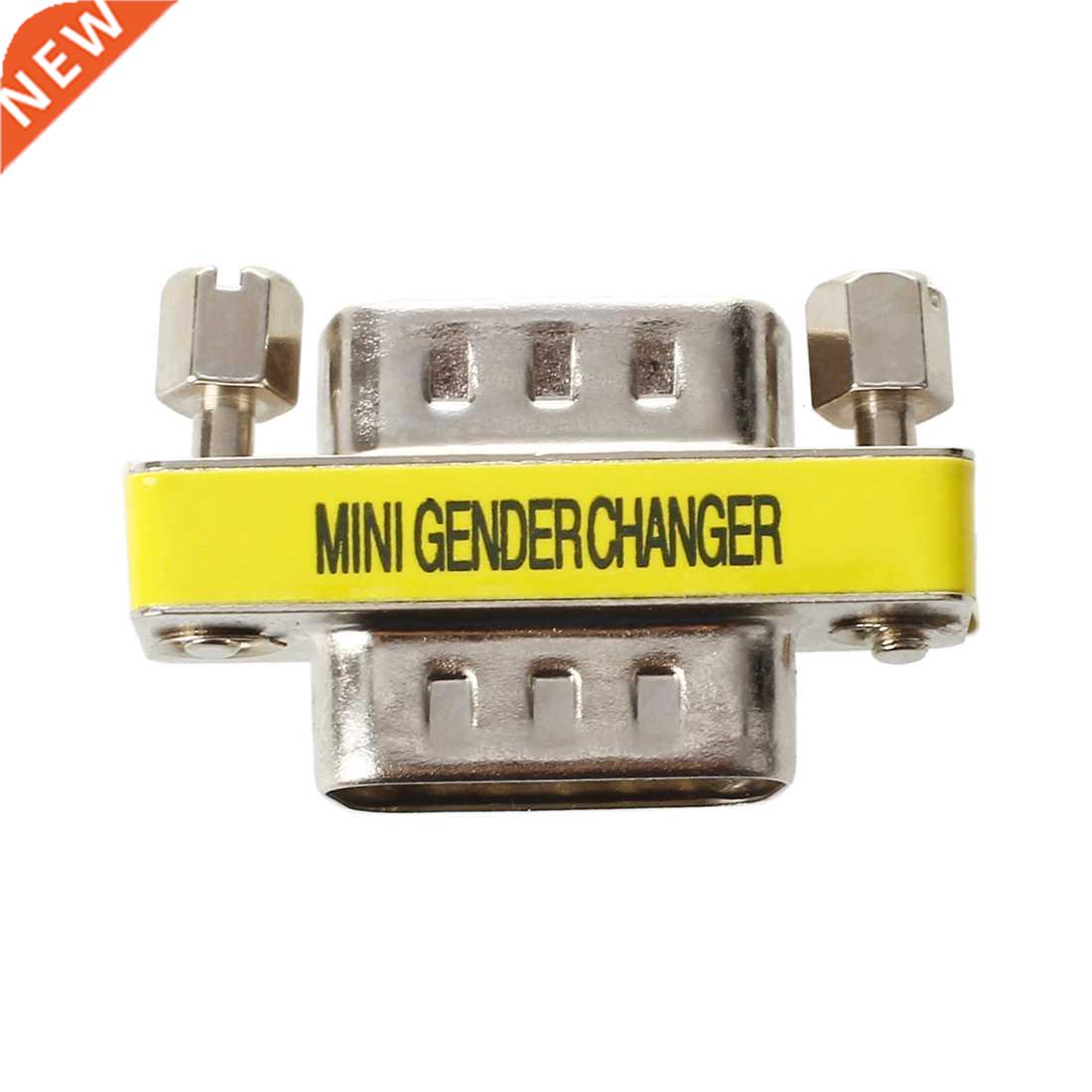 15-Pin HD15 VGA/SVGA M-M Mini Gender Changer