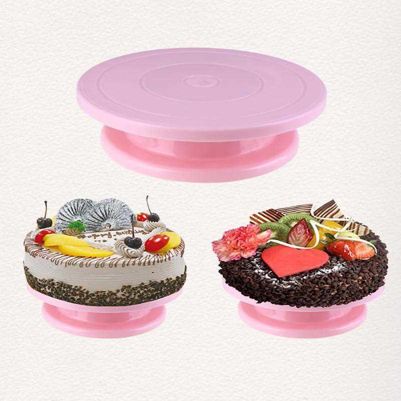 Silicone Round Cake Rotary Plate Cake Decorating Tools